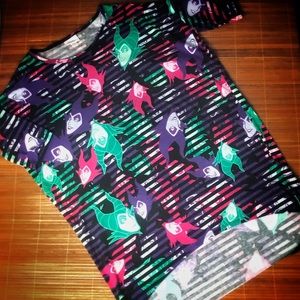Lularoe XS Irma Disney Maleficent